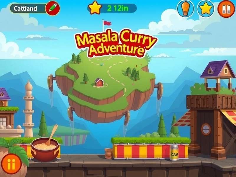 Masala Curry Adventure regional map